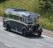 Royal Blue coach M6 13/08/2009.