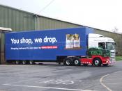 Tesco Trailor With Stobart Scania.