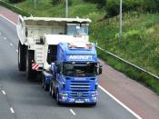 Scania Stgo Cat 3 Southbound M6 25/06/2009.