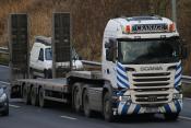 Scania R580 V8 Cat 1 M6 02/12/2106.