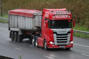 Scania S580 V8 M6 11/10/2017.