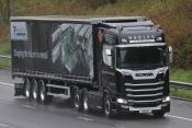 Scania S580 V8 M6 11/10/2017.