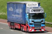 Scania S Class V8 M6 23/05/2017.