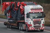 Scania R560 V8 Cat 2 M6 18/01/2017.