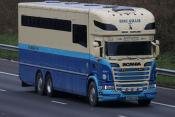 Scania Horse Box M6 13/11/2017.