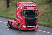 Scania S580 V8 M6 23/11/2017.