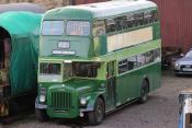 Daimler Bus At Haworth Station 05/04/2017.
