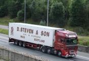 D. Steven Daf Northbound M6 Lymm 18/08/2009.