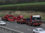 Mercedes Titan 4160 Cat 3 Southbound M6 04/04/2011.