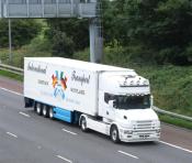 Scania T Cab Northbound M6 14/08/2009.