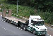 J.C.Gillespie Scania T Cab M6 22/07/2009.