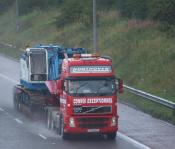 Volvo Fh12 520 Cat 2 M6 25/08/2009.