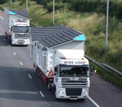 2 x DAF XF M6 Southbound 03/08/2009.
