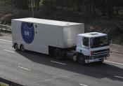 Daf 75 Northbound M6 24/02/2011.