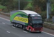 Stobart Volvo FH13 GTXL M6 30/10/2009.