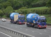 2 X Scania R620 V8 Cat 2 M6 11/05/2011.