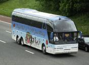 Neoplan Coach Southbound M6 13/05/2011.