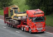 Scania Cat 2 V8 Northbound M6 07/06/2011.