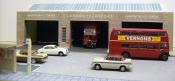 Harrow Weald Bus Garage Model 1/76 Scale