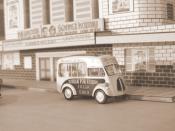 Morris J Ice Cream Van