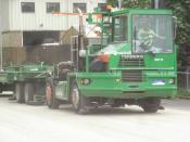 Cambridgeshire Busway Construction Vehicle