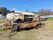 Rusty Old International Harvester truck