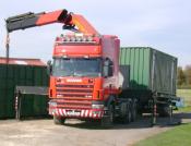 Scania 164 With Palfinger