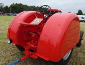 Case Dv Vinyard Tractor Rear View