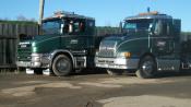 Scania T124 &volvo Nh 460