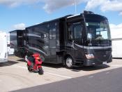 Fleetwood Motorhome At Silverstone 28th August 2009