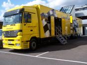 Mercedes Actros Drawbar At Silverstone 28th August 2009