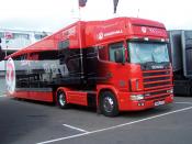 Scania 144L 530 At Silverstone 28th August 2009