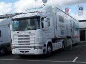 Scania 124L 360 At Silverstone 28th August 2009