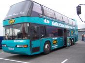 1986 Neoplan 'coach' At Silverstone 30th August 2009