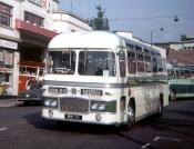 Ncw 15 Bristol Mw6g Ecw  C39f Eastern National 384 Leaving Huntingdon St Nottm 1966