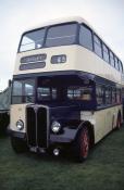 OWE 116  AEC Regent III  Roe H33/25R  Sheffield 116   Robin Hood Rally 1975