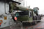 TEREX Mobile Crane, HMS Ark Royal, 21st November 2010.