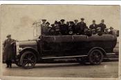 My Maternal Grandfather At The Wheel Of One Of His Charabancs