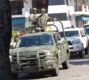Mexican Army On The Streeets...oct.2012.