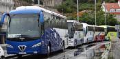Vigo Buses.spain.sept.2012.
