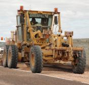 Resurfacing road works.march 2011.