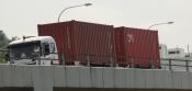 Leaving Kepple Container Terminal.april 2011.