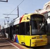Adelaide & Glenelg.Trams & Buses.S.A. 25-5-2014.