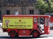 New Life For A Milk Float..newcastle.25-7-2014.