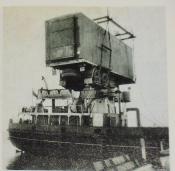 Wyatt.trailer Being Loaded.felixstowe.50s