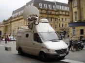 I.t.v News Outside Broadcast Unit.29-5-10.