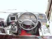 Isuzu coach. Cockpit.0ct.2009.