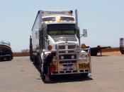 Breaking Down Road Train.oct 2009.