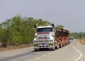Quad Trailered Mack.stuart Hi-way.2009.30 kms.from darwin.