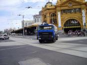 Right Turn. At Flinders Street.melbourne.